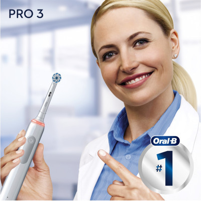 Електрична зубна щітка Oral-B Pro 3 3500 D505.513.3X WT (4210201395539)