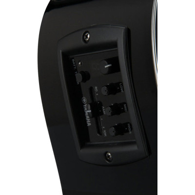 Гітара електроакустична Yamaha FGX800C Black