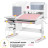 Парта Mealux Winnipeg Multicolor Plus WG Pink (BD-630 WG+PN з тумбою)