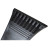 Щітка зі скребком Bottari 53 см &quot;BRUSHICE 18&quot; (32309Red-IS)