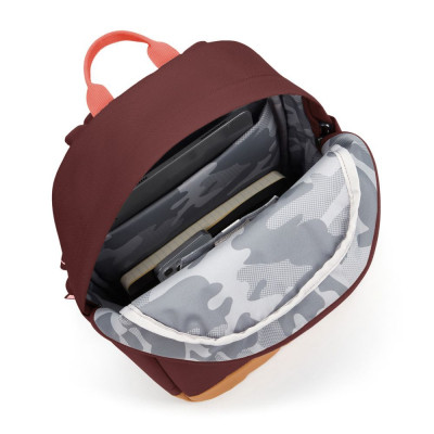 Рюкзак туристичний Pacsafe Go 15L бургунді (35110345)
