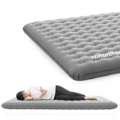 Матрац надувний Naturehike NH19QD010 200 х 140 см Grey (6927595773963)