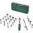 Набір інструментів Bosch торцевих 1/2&quot;, 25 шт, з тріскачкою (1.600.A02.Z9F)