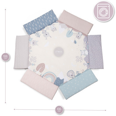 Дитячий килимок MoMi Pastel (MAED00017)