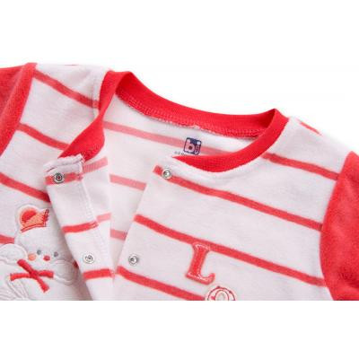 Чоловічок дитячий Bibaby в смужку &quot;Lovely&quot; (60173-68G-coral)