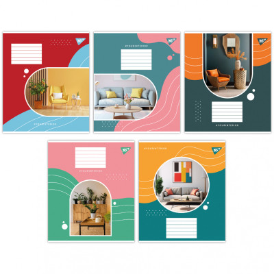 Зошит Yes Your interior А5 60 аркушів клітинка (767149)