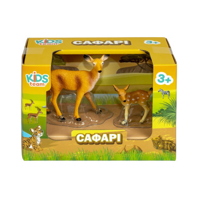 Фігурка Kids Team набір Олениха з оленям (Q9899-A38_2)