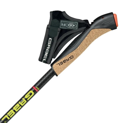 Палиці для скандинавської ходи Gabel FX-75 Snake Carbon 110 Dual Spike (7008351011100)