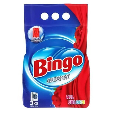 Пральний порошок Bingo Для кольорових речей Весняний сад 3 кг (8690536920679)