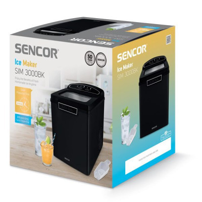 Ледогенератор бытовой Sencor SIM3000BK