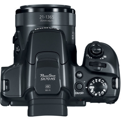 Цифровой фотоаппарат Canon PowerShot SX70 HS Black (3071C012)