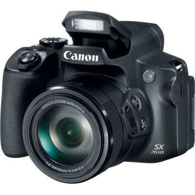 Цифровой фотоаппарат Canon PowerShot SX70 HS Black (3071C012)