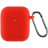 Чохол для навушників Armorstandart Ultrathin Silicone Case With Hook для Apple AirPods 2 Red (ARM59691)