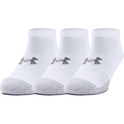 Шкарпетки Under Armour 1346755-100 Heatgear No Show 3 пари Білий MD (192810581777)