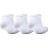 Шкарпетки Under Armour 1346755-100 Heatgear No Show 3 пари Білий MD (192810581777)