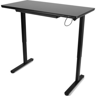 Комп&#039;ютерний стіл Barsky StandUp black glass 1200*600 (BST-11new)