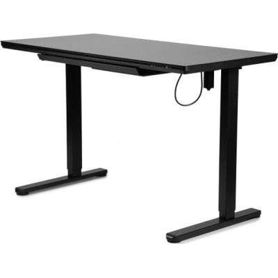 Комп&#039;ютерний стіл Barsky StandUp black glass 1200*600 (BST-11new)