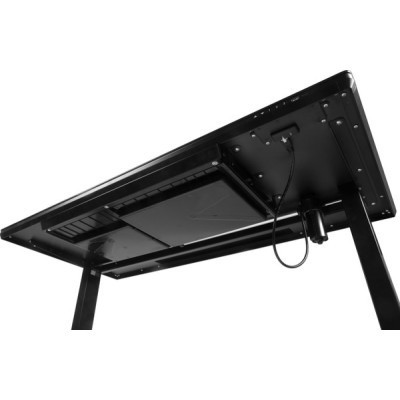 Комп&#039;ютерний стіл Barsky StandUp black glass 1200*600 (BST-11new)