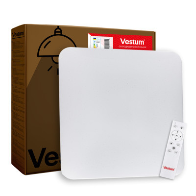 Світильник Vestum QUATRO зоряне небо 72W 3000К- 6500К 5600Lm (VS-81041)