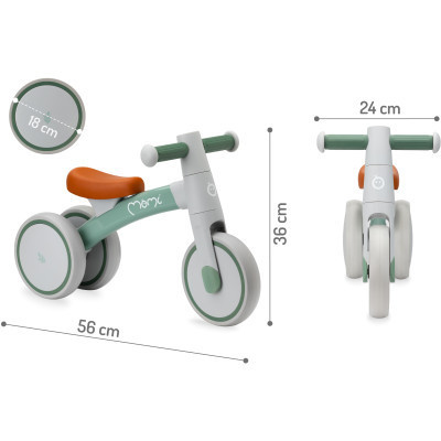 Біговел MoMi Tedi каталка Green (ROBI00035)