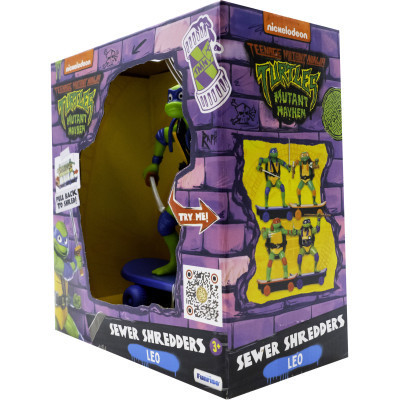 Ігровий набір Funrise TMNT Черепашки-ніндзя класичні Майстри бойових мистецтв Леонардо movie star 2023 (71059)