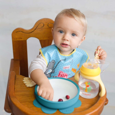 Слинявчик Baboo Me to You, 3+ місяців (синій) (11-101)