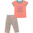 Піжама дитяча Matilda з совушками (11590-3-128G-peach)