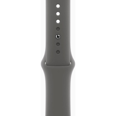 Смарт-годинник Apple Watch Series 10 GPS + Cellular 46mm Natural Titanium Case with Stone Grey Sport Band - S/M (MWY93QH/A)