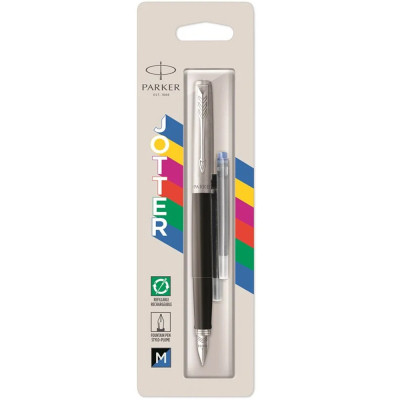 Ручка пір&#039;яна Parker JOTTER 17 Original Black CT  FP M блистер (15 616)