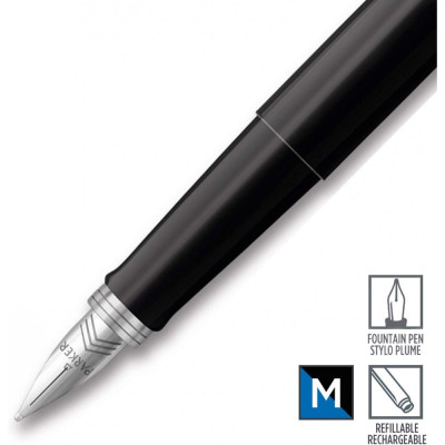 Ручка пір&#039;яна Parker JOTTER 17 Original Black CT  FP M блистер (15 616)