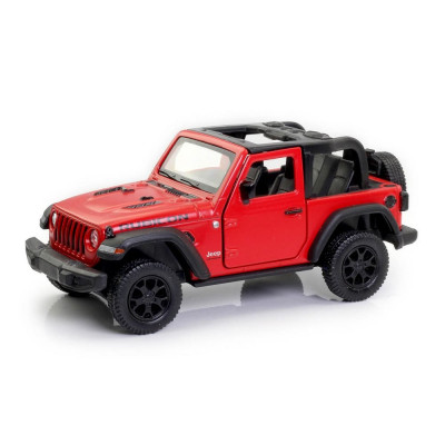 Машина Uni-Fortune JEEP WRANGLER RUBICON OPEN TOP (МАТОВА) червона (554060NTM(B))
