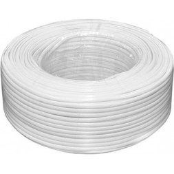 Кабель телевізійний Ritar RG6U 75 Ом 1,02мм.CCS, 48x0.12m CCA, white, 100м (RT-W100-RG6U-48W 1CCS)