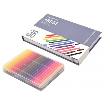 Художній маркер KACO набір ARTIST Double Tips Pen 36 Colors (K1037)