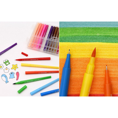 Художній маркер KACO набір ARTIST Double Tips Pen 36 Colors (K1037)