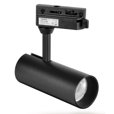 Світильник Videx LED 10W 4100K чорний (VL-TR04-104B)