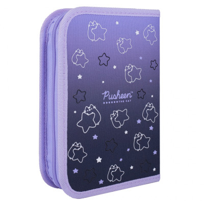 Пенал Yes Pusheen Stellar HP твердий одинарний з двома клапанами (533626)