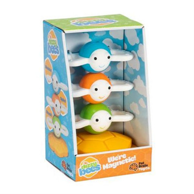 Розвиваюча іграшка Fat Brain Toys Магнітна пірамідка Веселі бджілки Dizzy Bees (F294ML)