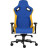 Крісло ігрове GT Racer X-0724 Blue/Yellow