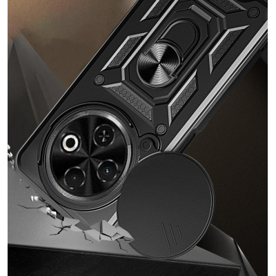 Чохол до мобільного телефона BeCover Military Tecno Spark 30 (KL6) Black (713541)