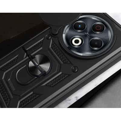 Чохол до мобільного телефона BeCover Military Tecno Spark 30 (KL6) Black (713541)