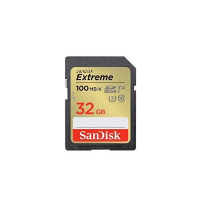 Карта пам&#039;яті SanDisk 32GB SD class 10 UHS-I Extreme (SDSDXVT-032G-GNCIN)