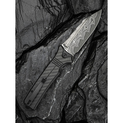 Ніж Civivi Neurohaptic, G10/Carbon, Damascus (C23080-DS1)