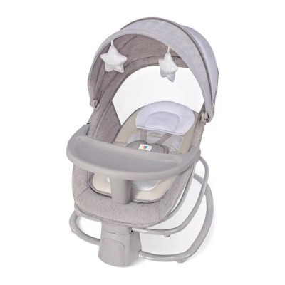 Крісло-гойдалка Mastela Заколисуючий центр-шезлонг 4 в 1 beige (Mastela 8114)