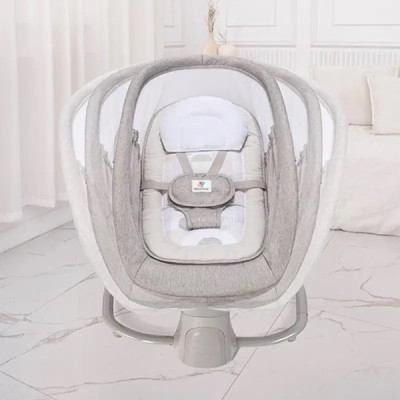 Крісло-гойдалка Mastela Заколисуючий центр-шезлонг 4 в 1 beige (Mastela 8114)