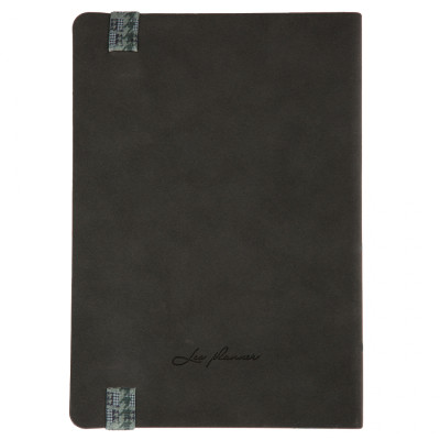 Тижневик Leo planner А5 датований 2026 &quot;Polo&quot;, м‘який, графітовий, 368 сторінок (252694)
