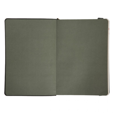 Тижневик Leo planner А5 датований 2026 &quot;Polo&quot;, м‘який, графітовий, 368 сторінок (252694)