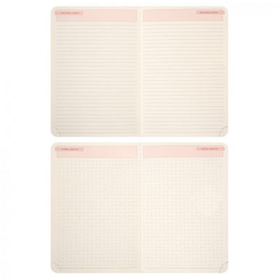 Тижневик Leo planner А5 датований 2026 &quot;Polo&quot;, м‘який, графітовий, 368 сторінок (252694)