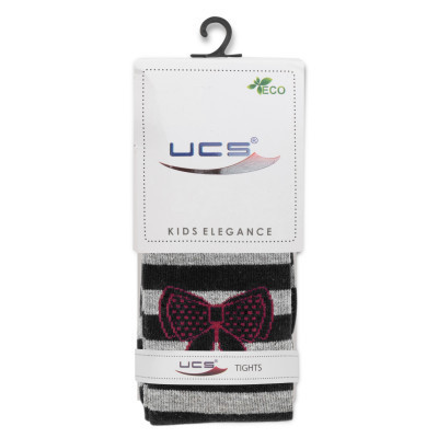 Колготки дитячі UCS Socks з бантами (M0C0301-2183-9G-black)