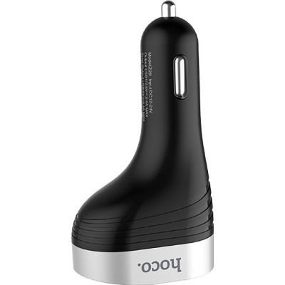 Зарядний пристрій HOCO Z29 2xUSB Black (6957531092186)
