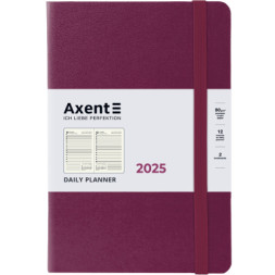 Тижневик Axent датований 2025 Partner Strong 145х210 мм, винний (8819-25-46-A)